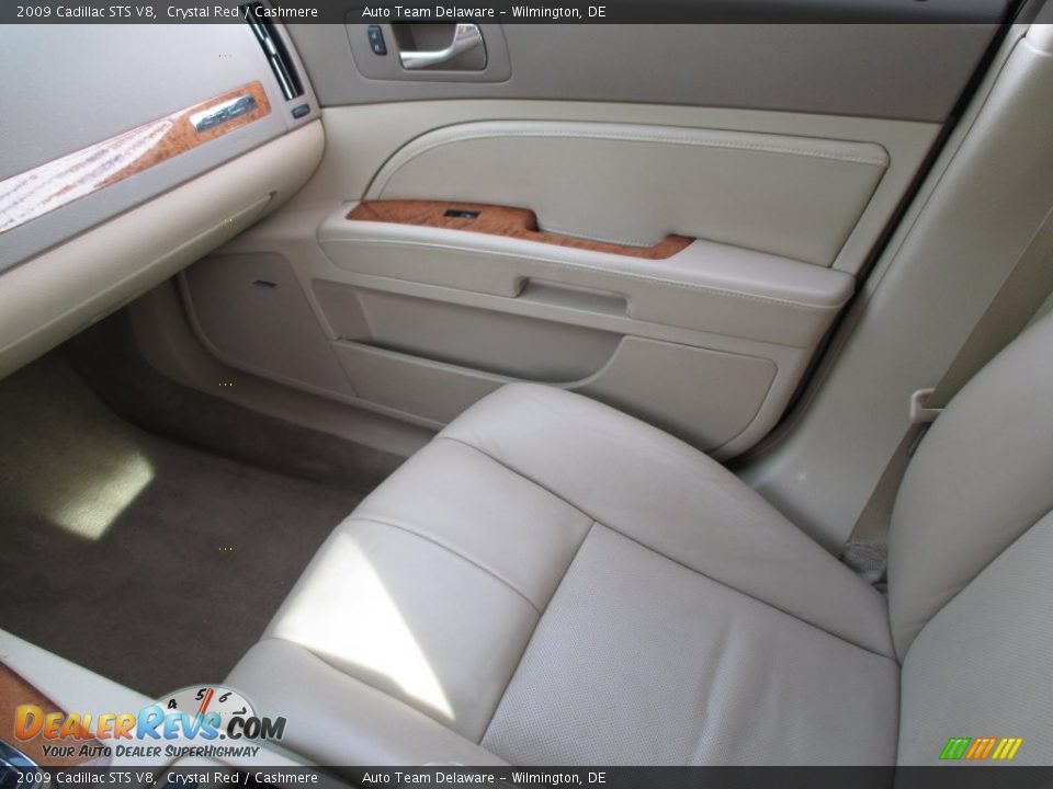 2009 Cadillac STS V8 Crystal Red / Cashmere Photo #16