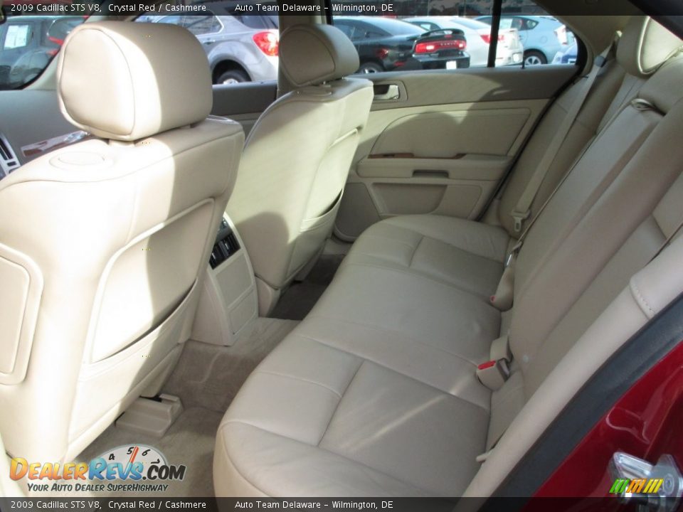 2009 Cadillac STS V8 Crystal Red / Cashmere Photo #20