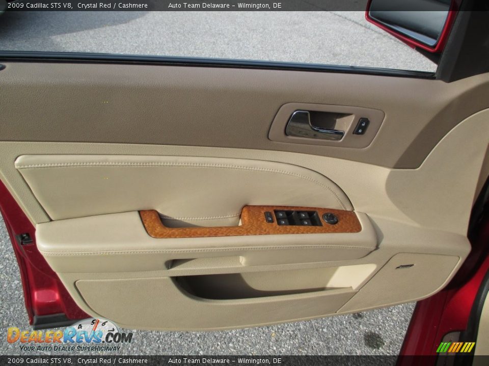 2009 Cadillac STS V8 Crystal Red / Cashmere Photo #23
