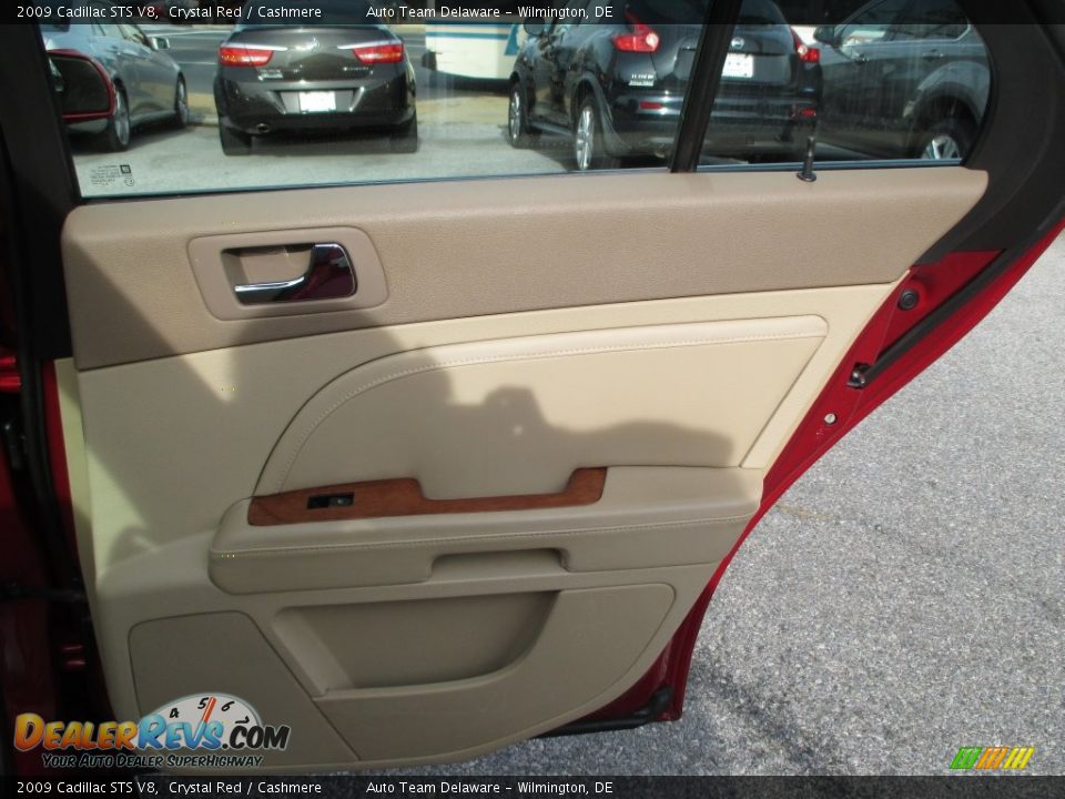 2009 Cadillac STS V8 Crystal Red / Cashmere Photo #25
