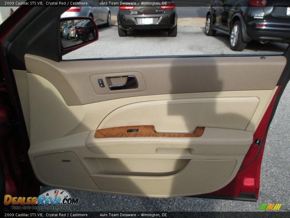 2009 Cadillac STS V8 Crystal Red / Cashmere Photo #26