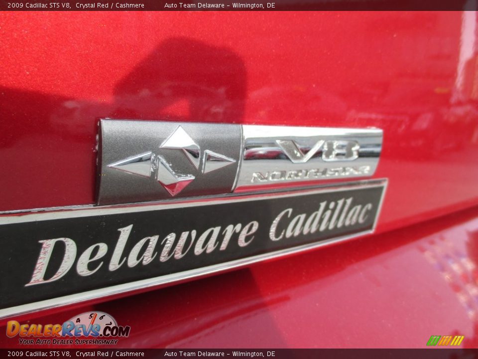 2009 Cadillac STS V8 Crystal Red / Cashmere Photo #28