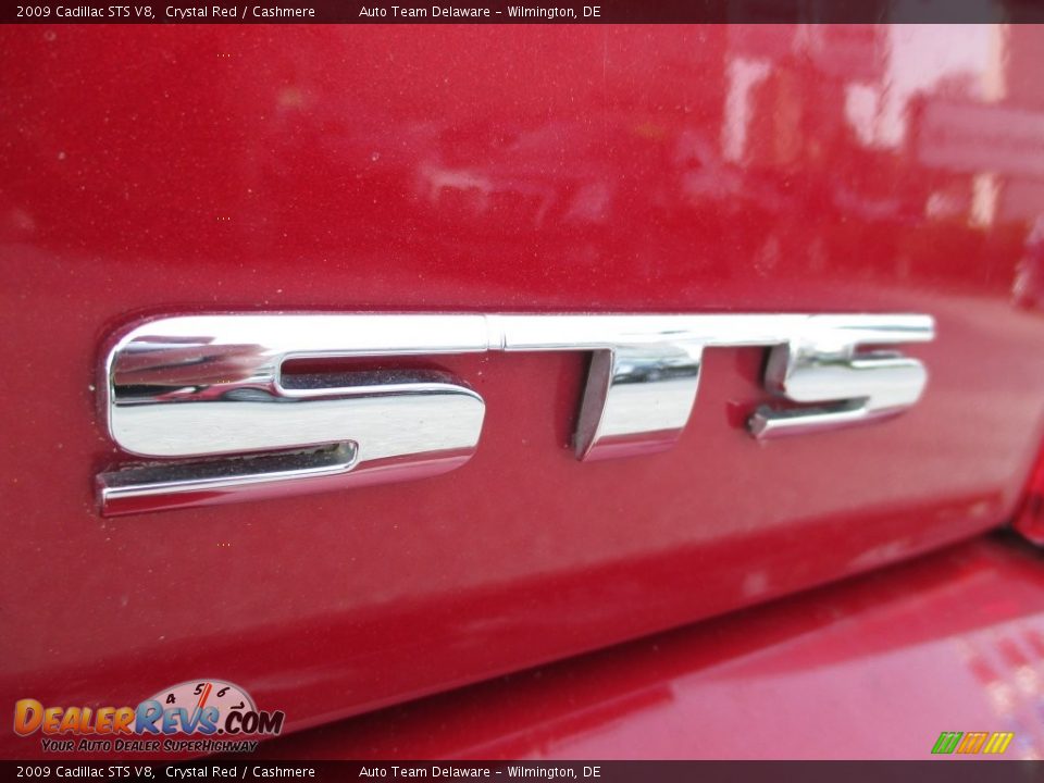 2009 Cadillac STS V8 Crystal Red / Cashmere Photo #29
