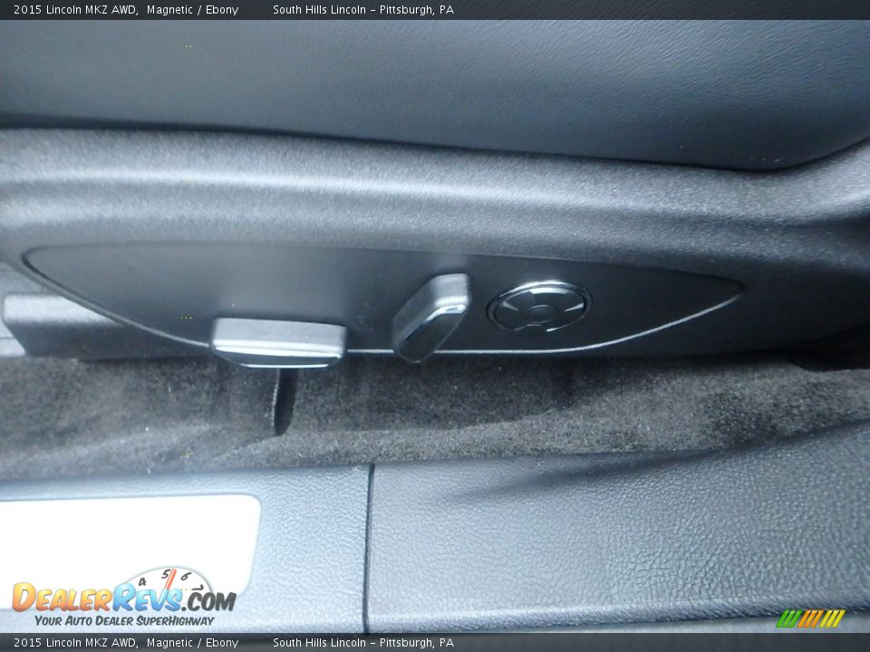 2015 Lincoln MKZ AWD Magnetic / Ebony Photo #19