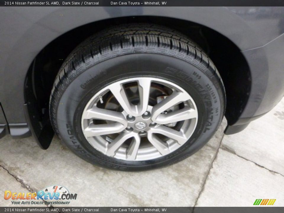 2014 Nissan Pathfinder SL AWD Dark Slate / Charcoal Photo #2
