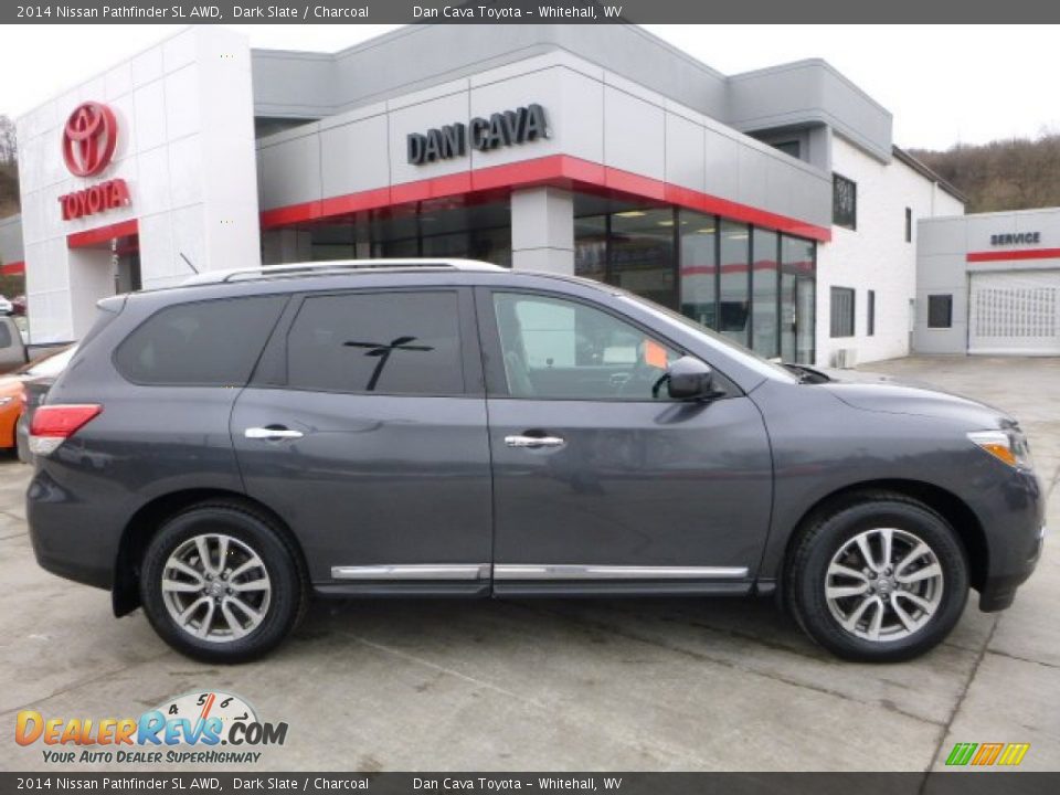 2014 Nissan Pathfinder SL AWD Dark Slate / Charcoal Photo #3