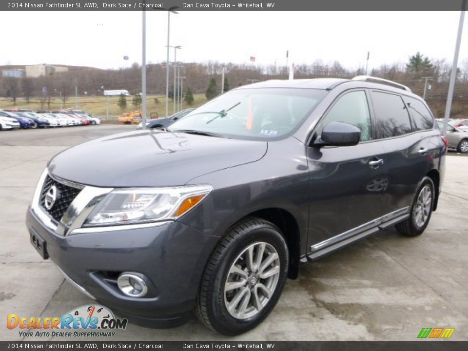 2014 Nissan Pathfinder SL AWD Dark Slate / Charcoal Photo #12