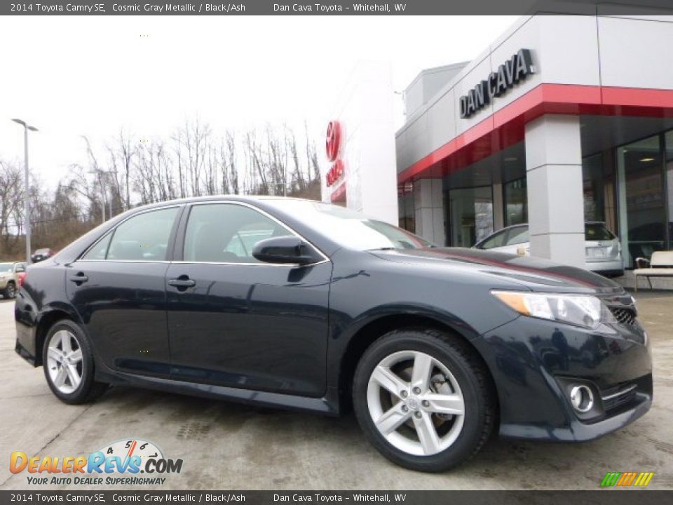 2014 Toyota Camry SE Cosmic Gray Metallic / Black/Ash Photo #1