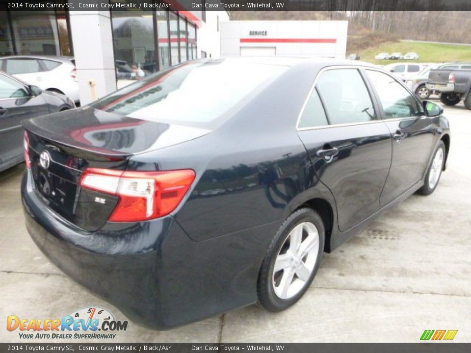 2014 Toyota Camry SE Cosmic Gray Metallic / Black/Ash Photo #7