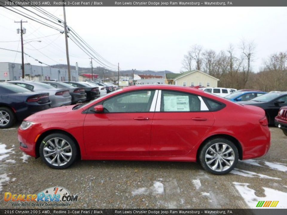 2016 Chrysler 200 S AWD Redline 3-Coat Pearl / Black Photo #3