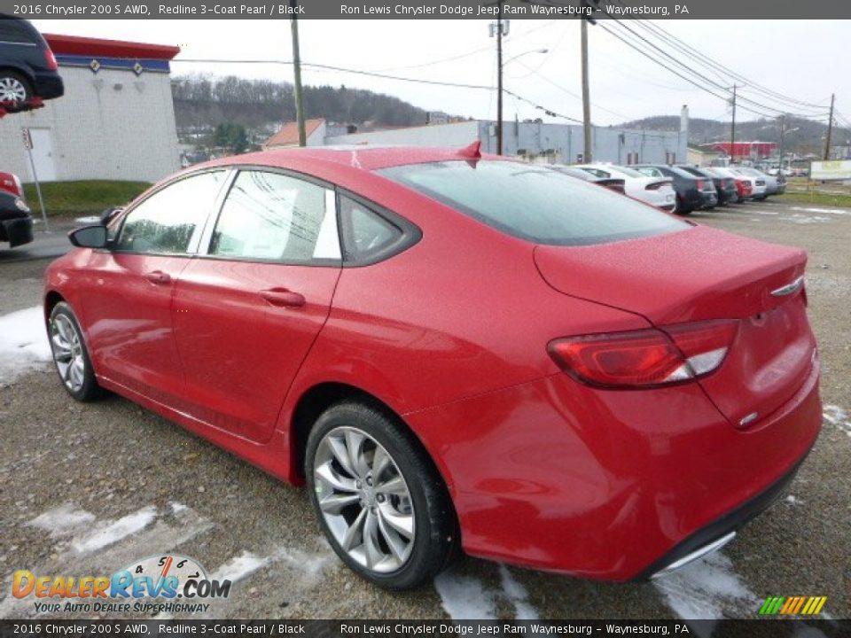 2016 Chrysler 200 S AWD Redline 3-Coat Pearl / Black Photo #5