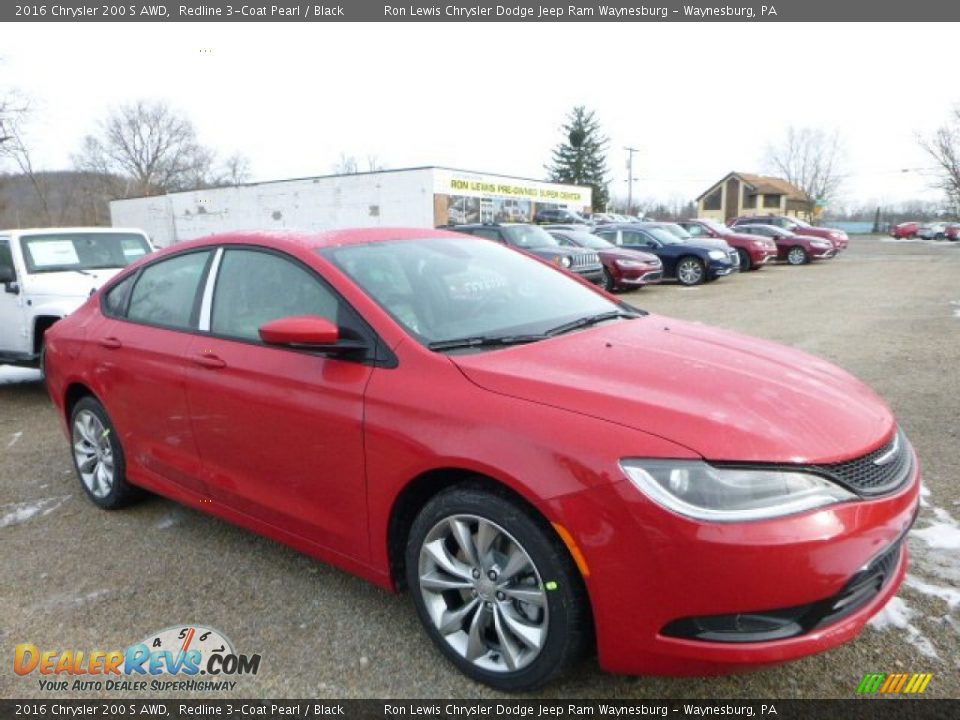 Redline 3-Coat Pearl 2016 Chrysler 200 S AWD Photo #11
