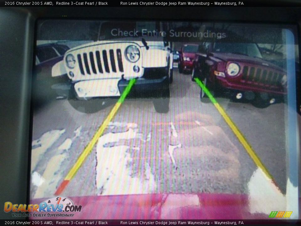 2016 Chrysler 200 S AWD Redline 3-Coat Pearl / Black Photo #19