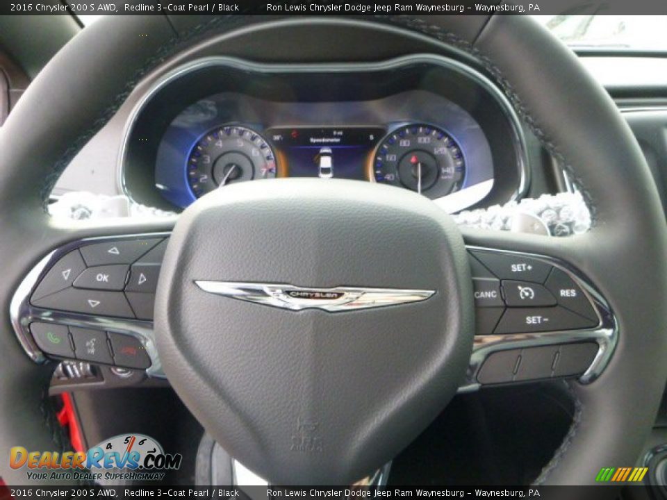 2016 Chrysler 200 S AWD Steering Wheel Photo #20