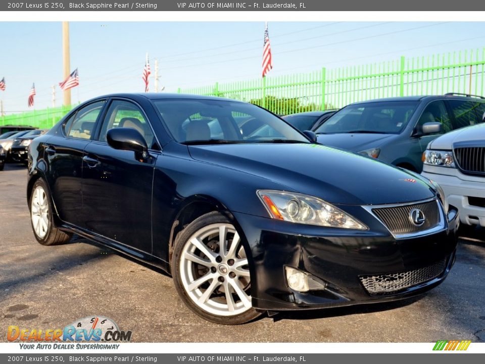 Front 3/4 View of 2007 Lexus IS 250 Photo #1