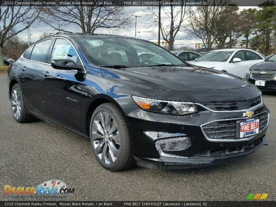 2016 Chevrolet Malibu Premier Mosaic Black Metallic / Jet Black Photo #1