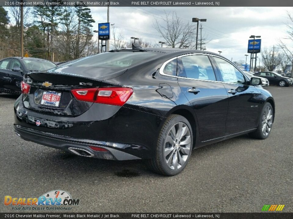 2016 Chevrolet Malibu Premier Mosaic Black Metallic / Jet Black Photo #4
