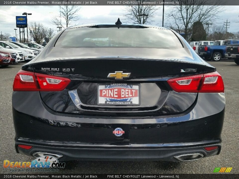 2016 Chevrolet Malibu Premier Mosaic Black Metallic / Jet Black Photo #5