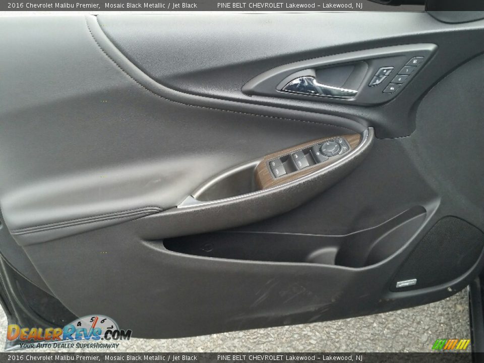 2016 Chevrolet Malibu Premier Mosaic Black Metallic / Jet Black Photo #7