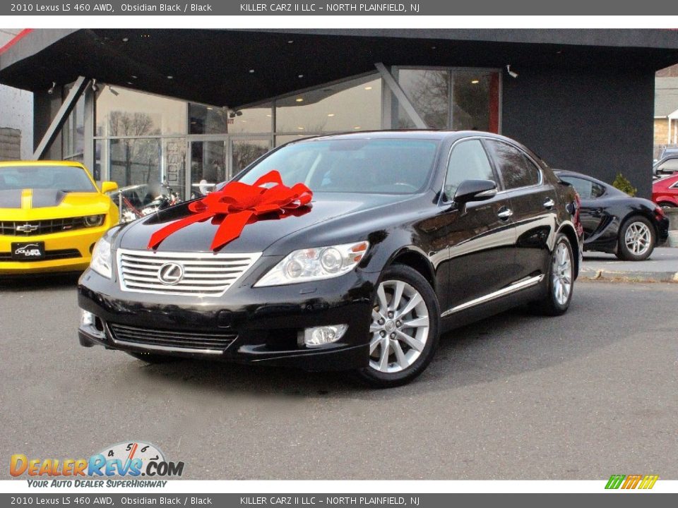 2010 Lexus LS 460 AWD Obsidian Black / Black Photo #3