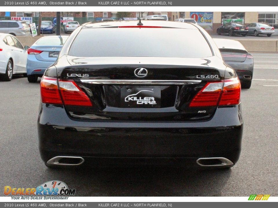 2010 Lexus LS 460 AWD Obsidian Black / Black Photo #6