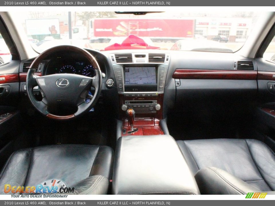 2010 Lexus LS 460 AWD Obsidian Black / Black Photo #7
