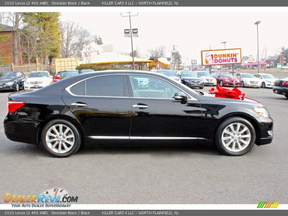 2010 Lexus LS 460 AWD Obsidian Black / Black Photo #10