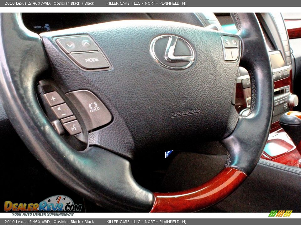 2010 Lexus LS 460 AWD Obsidian Black / Black Photo #21