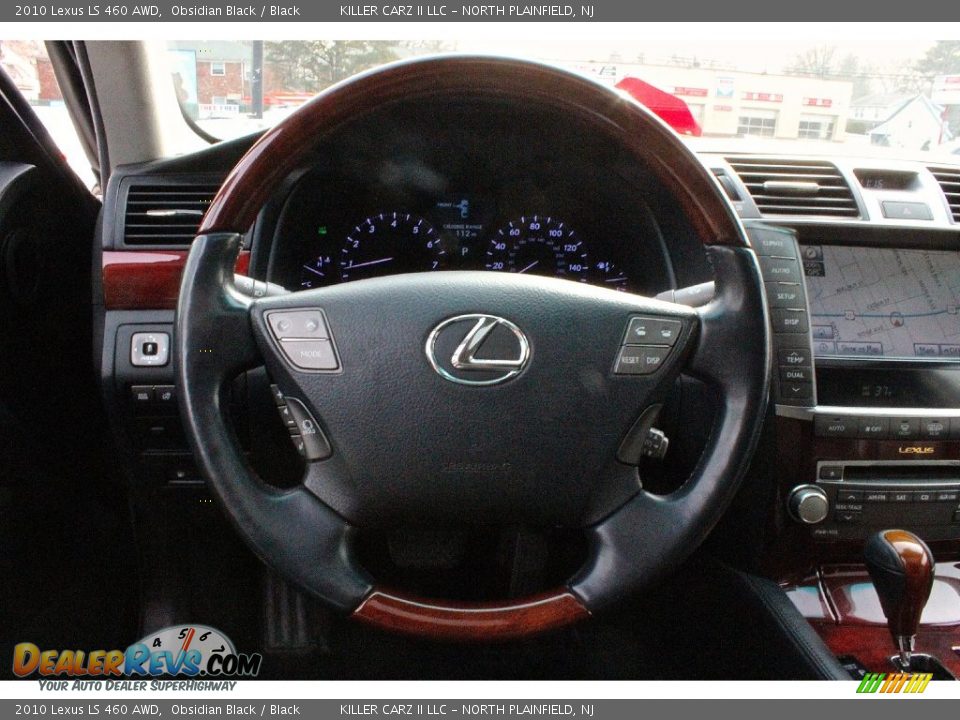 2010 Lexus LS 460 AWD Obsidian Black / Black Photo #22
