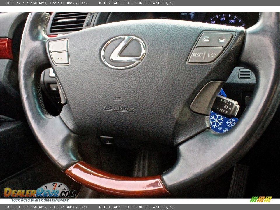 2010 Lexus LS 460 AWD Obsidian Black / Black Photo #24
