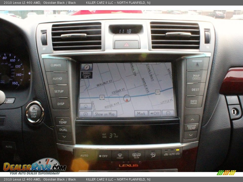 2010 Lexus LS 460 AWD Obsidian Black / Black Photo #25