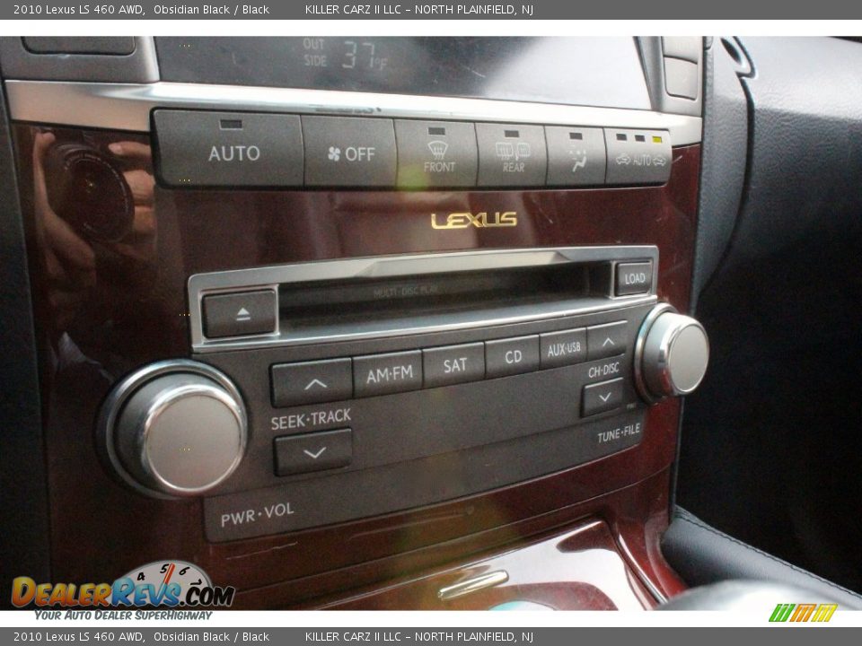2010 Lexus LS 460 AWD Obsidian Black / Black Photo #29