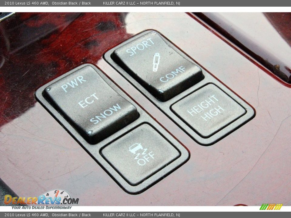 2010 Lexus LS 460 AWD Obsidian Black / Black Photo #32