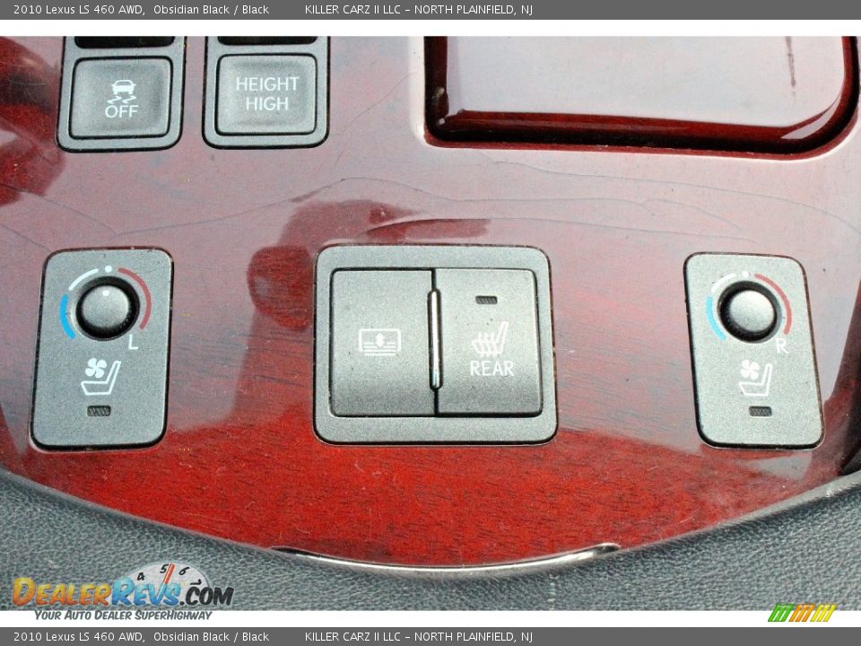 2010 Lexus LS 460 AWD Obsidian Black / Black Photo #33
