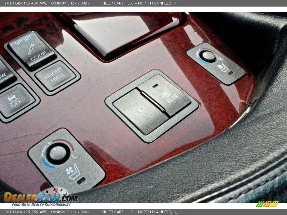 2010 Lexus LS 460 AWD Obsidian Black / Black Photo #34