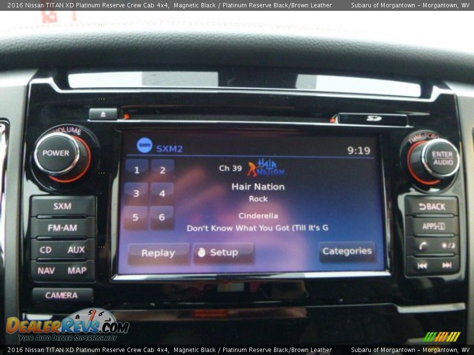 Controls of 2016 Nissan TITAN XD Platinum Reserve Crew Cab 4x4 Photo #21