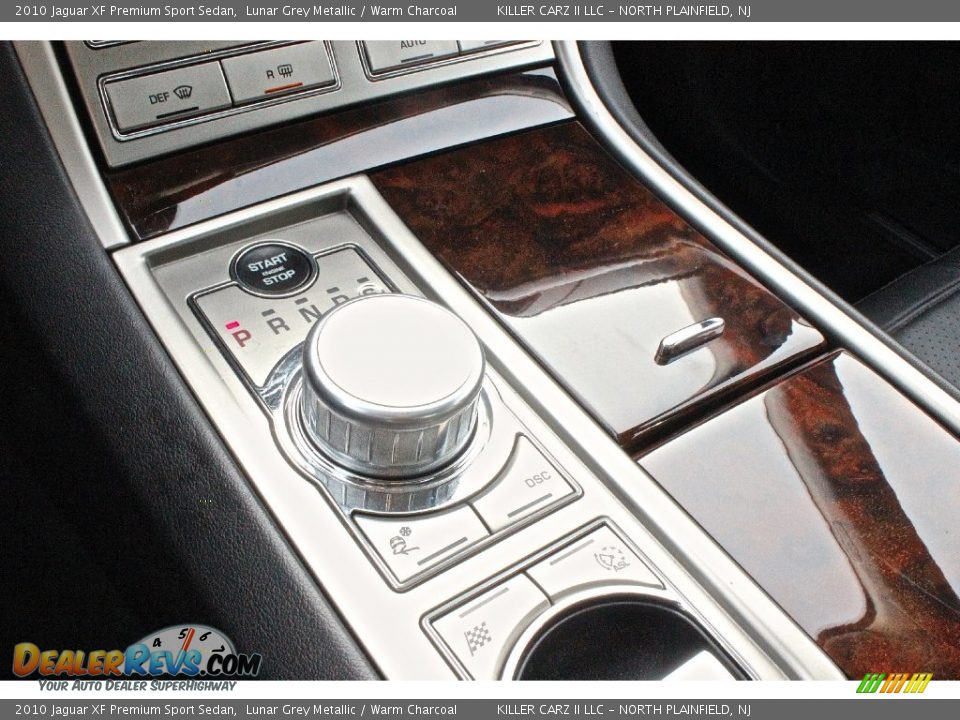 2010 Jaguar XF Premium Sport Sedan Lunar Grey Metallic / Warm Charcoal Photo #29