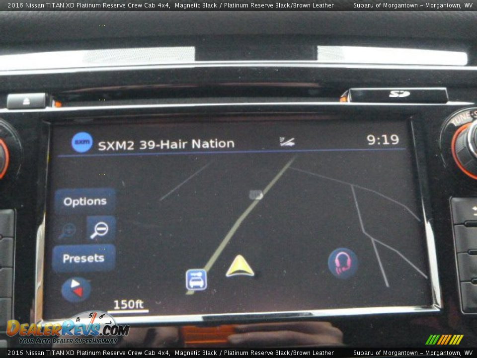 Navigation of 2016 Nissan TITAN XD Platinum Reserve Crew Cab 4x4 Photo #22