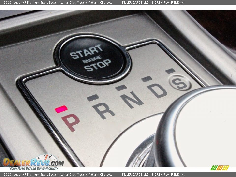 2010 Jaguar XF Premium Sport Sedan Lunar Grey Metallic / Warm Charcoal Photo #30