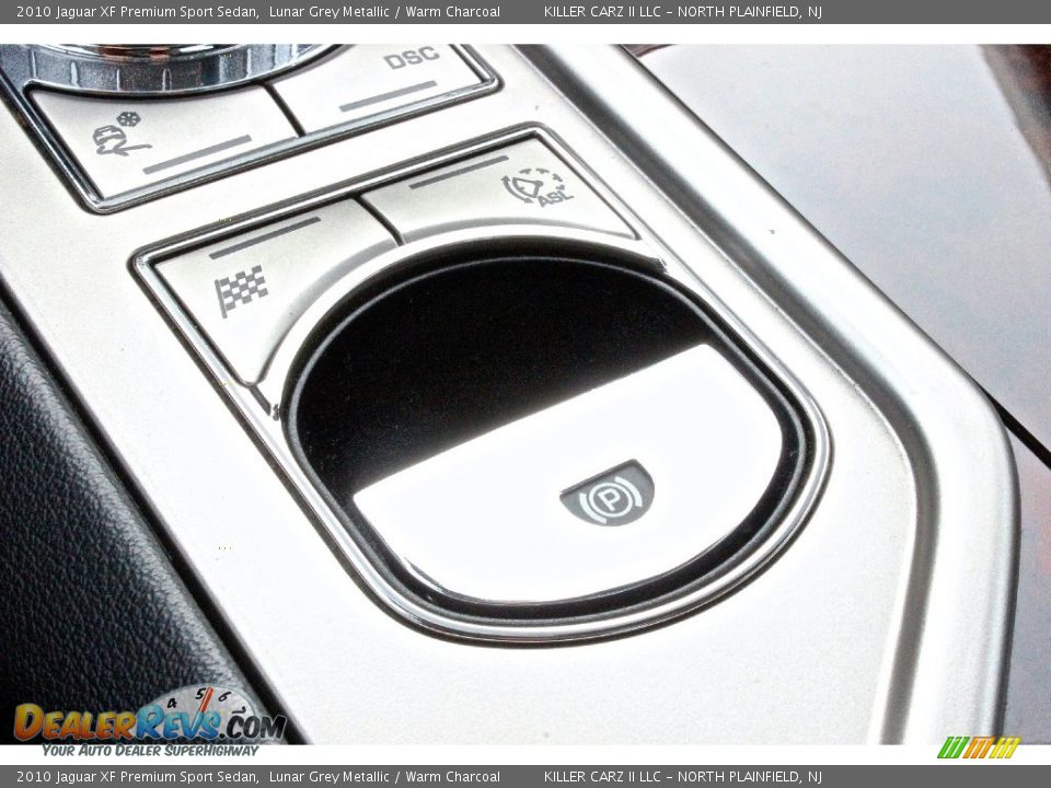 2010 Jaguar XF Premium Sport Sedan Lunar Grey Metallic / Warm Charcoal Photo #31