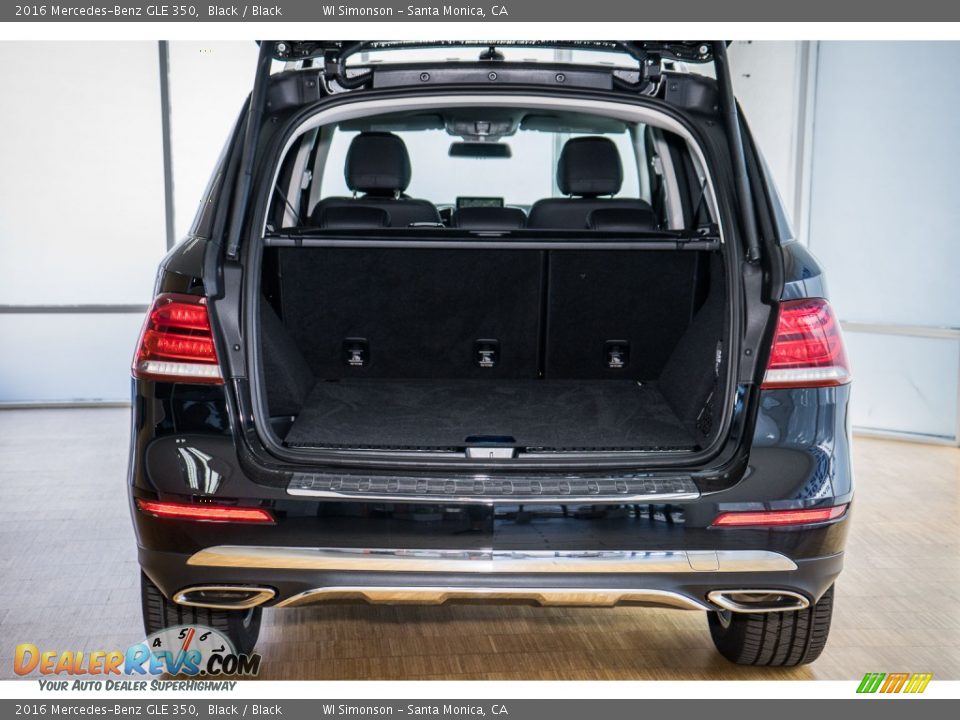 2016 Mercedes-Benz GLE 350 Black / Black Photo #5