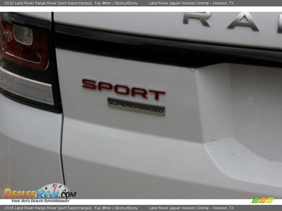 2016 Land Rover Range Rover Sport Supercharged Fuji White / Ebony/Ebony Photo #11