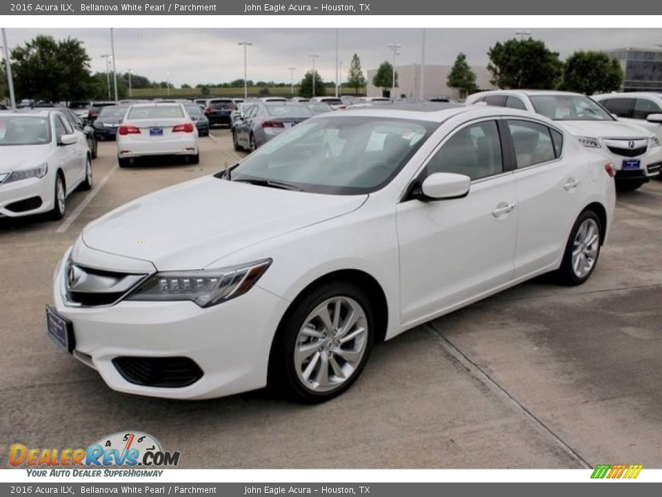 2016 Acura ILX Bellanova White Pearl / Parchment Photo #3