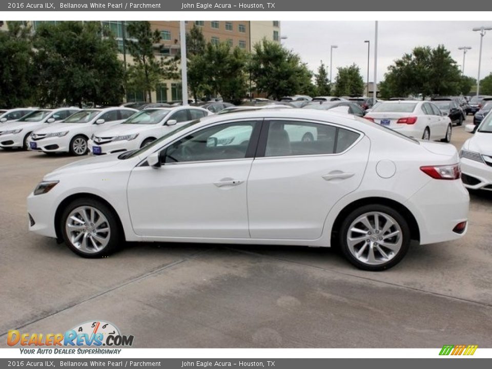 2016 Acura ILX Bellanova White Pearl / Parchment Photo #4
