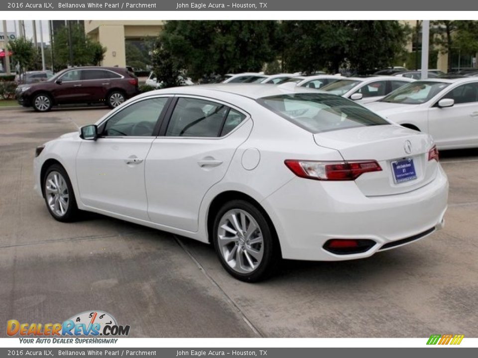 2016 Acura ILX Bellanova White Pearl / Parchment Photo #5