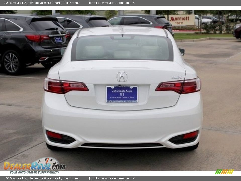 2016 Acura ILX Bellanova White Pearl / Parchment Photo #6