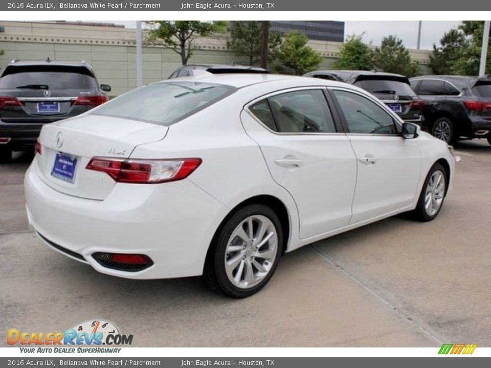 2016 Acura ILX Bellanova White Pearl / Parchment Photo #7