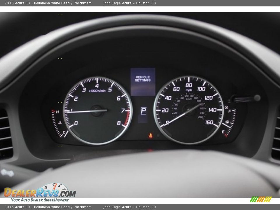 2016 Acura ILX Bellanova White Pearl / Parchment Photo #10