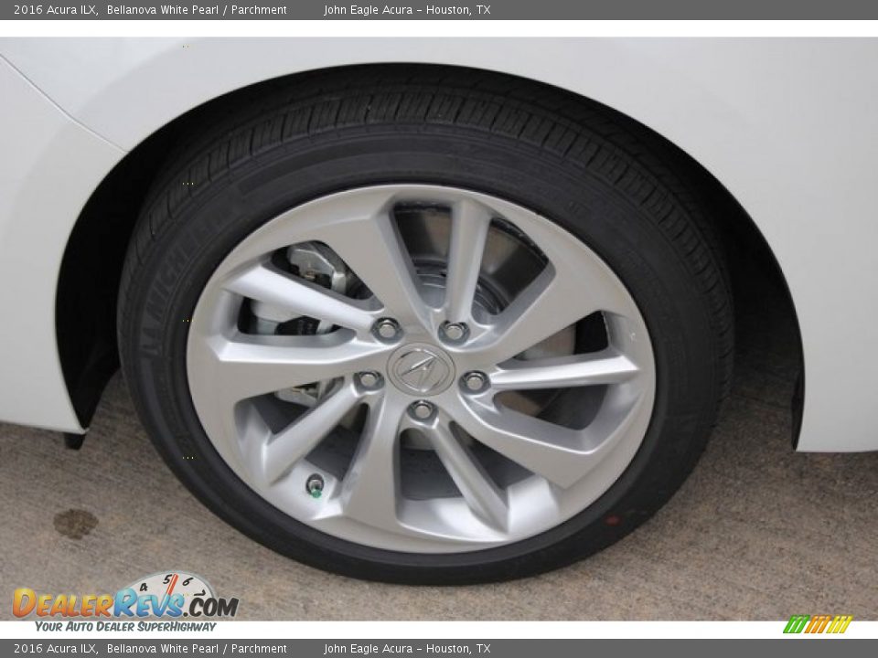 2016 Acura ILX Bellanova White Pearl / Parchment Photo #13