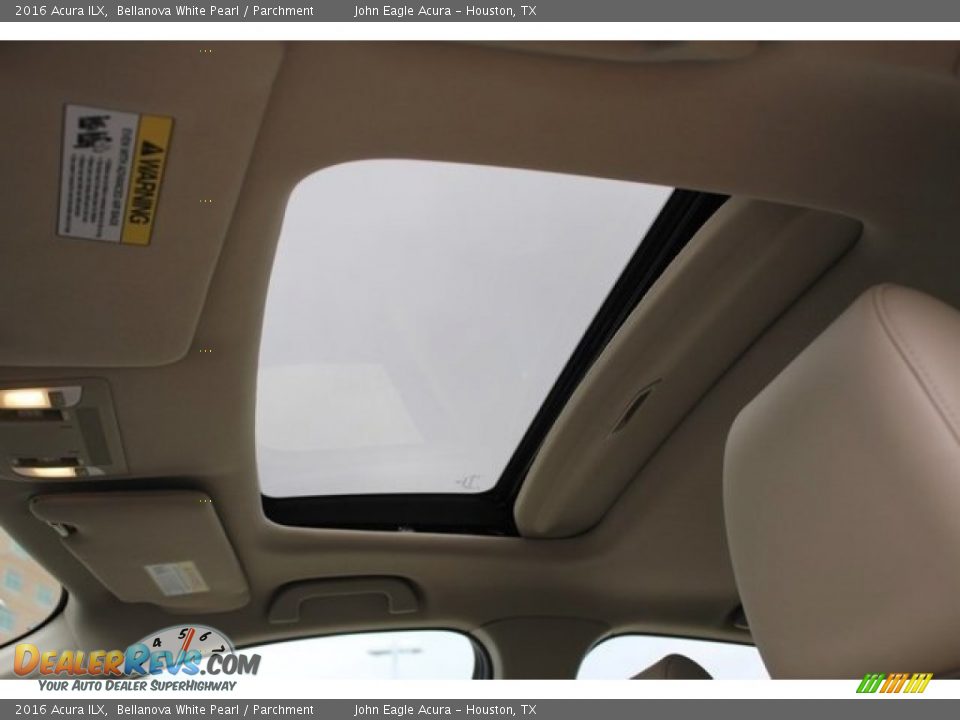 2016 Acura ILX Bellanova White Pearl / Parchment Photo #16